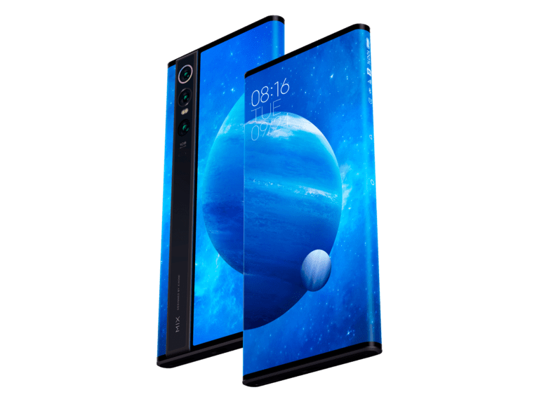 Xiaomi Mi MIX Alpha et son écran qui recouvre l’avant, l’arrière et un côté