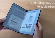 Bientôt des liseuses pliables ? liseuse pliable