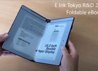 Bientôt des liseuses pliables ? liseuse pliable