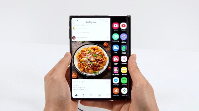 Samsung display écran extensible