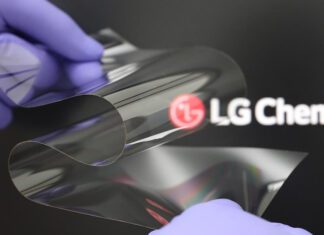 LG s’attaque aux traces de pliage sur les écrans pliables avec son revetement « Real Folding Window » LG Chem Real Folding Window