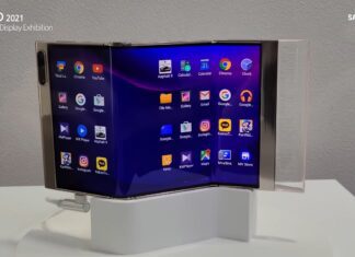 Samsung dévoile le prototype un écran pliable en trois