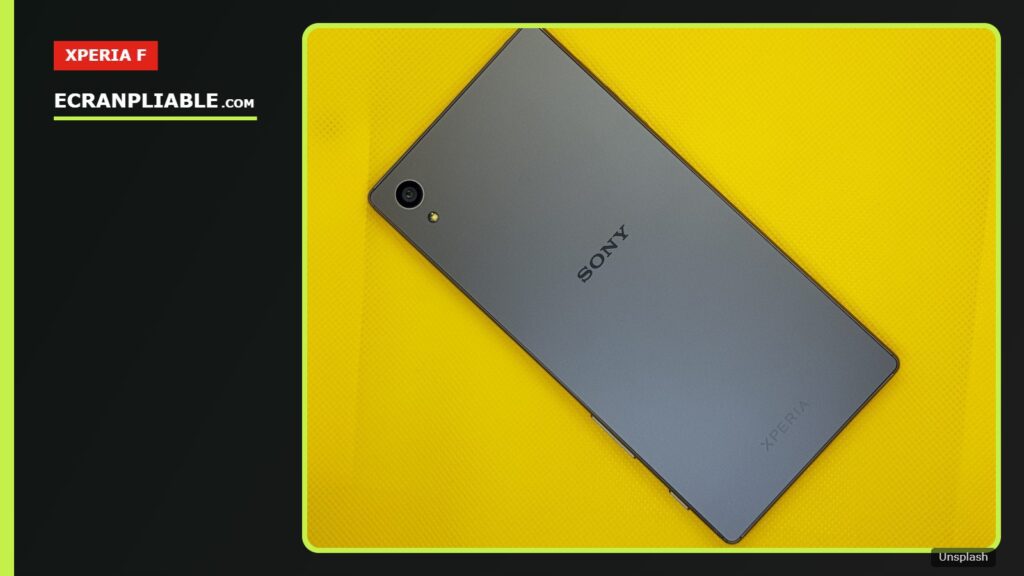 Smartphone Sony, illustration de la rumeur Xperia F