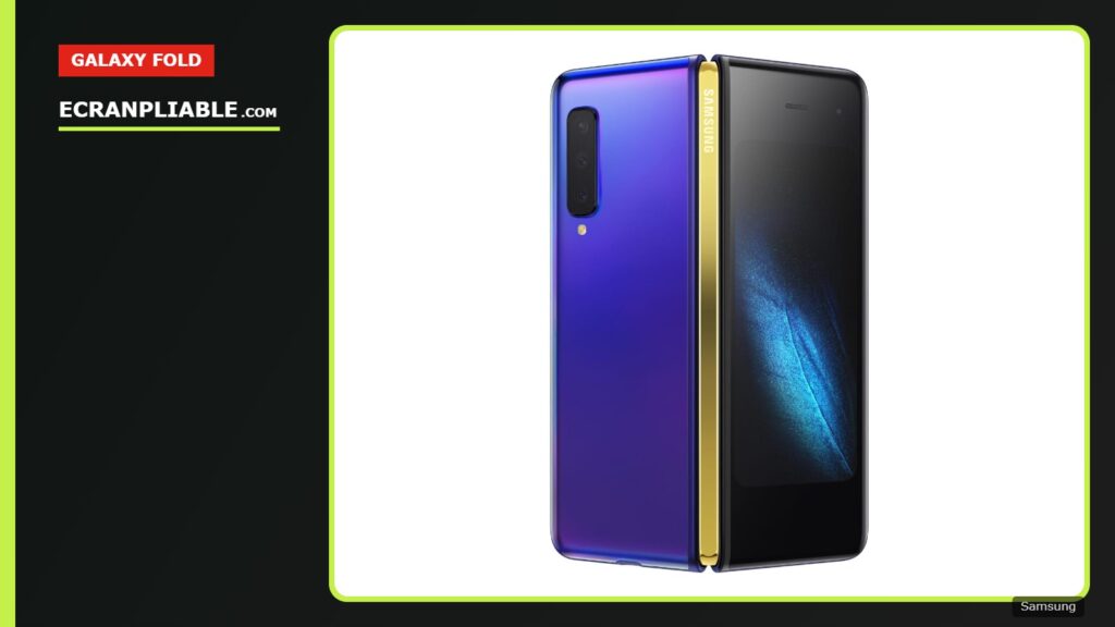 Le Samsung Galaxy Fold et son écran pliable