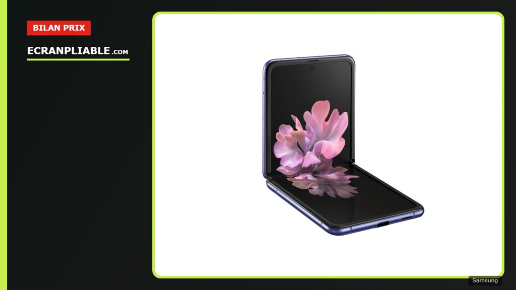 Samsung Galaxy Z Flip, le pliable à clapet lancé en février 2020