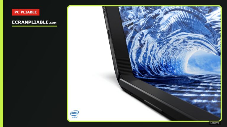 Charnière et écran OLED pliable du Lenovo ThinkPad X1 Fold