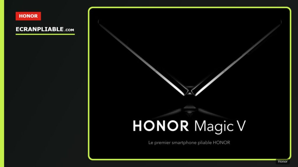 Le Honor Magic V, premier pliable d’Honor