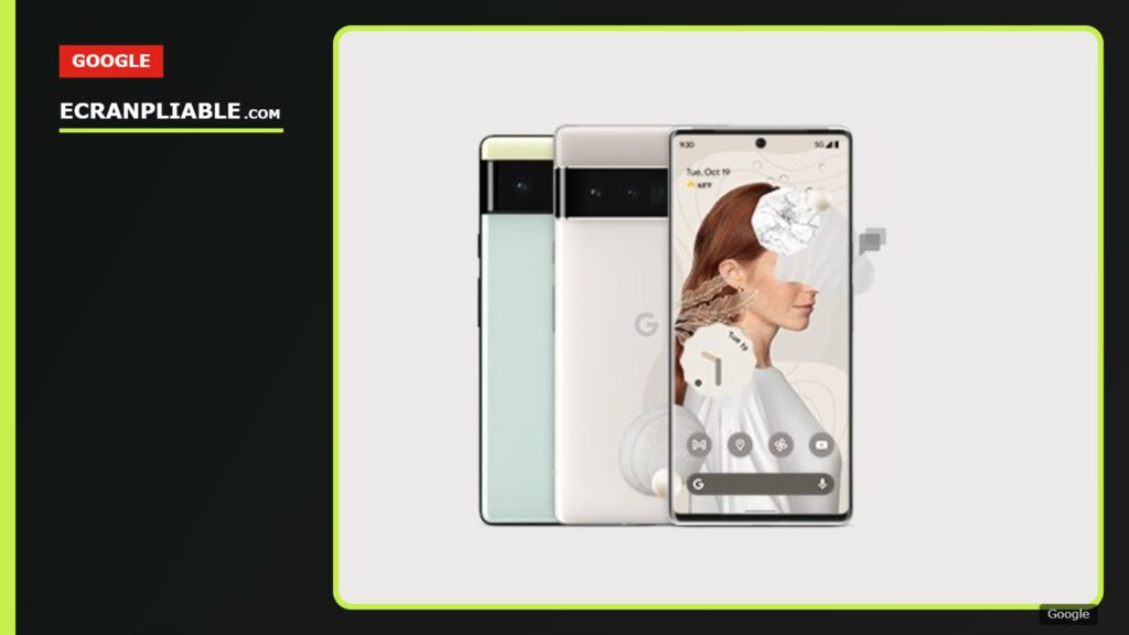 Écran pliable du futur smartphone de Google