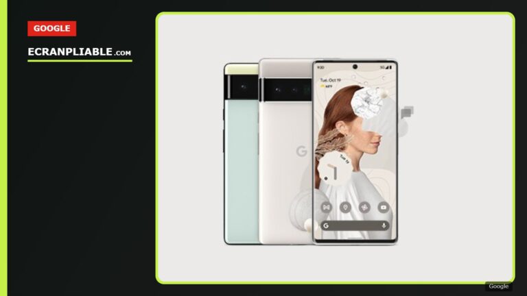 Écran pliable du futur smartphone de Google