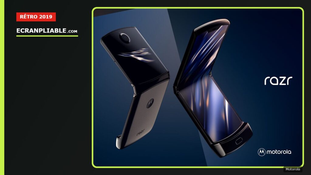 Motorola Razr pliable à clapet présenté en novembre 2019
